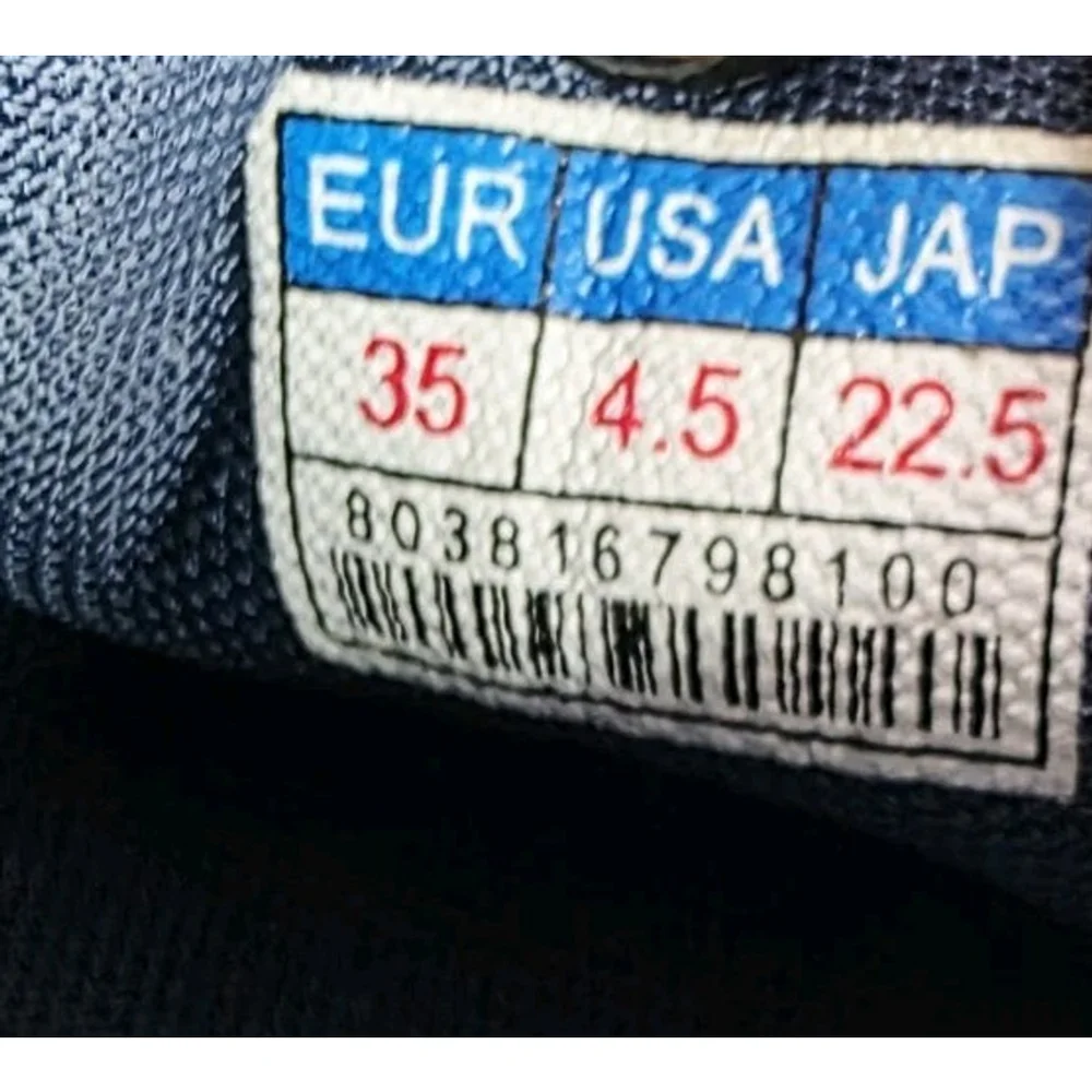 Nike Kid's Low Top Sneakers Navy Blue Logo Size 4.5